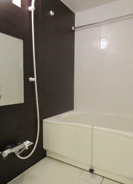 物件内観写真4　(追い焚き機能、浴室乾燥機付きバス。)