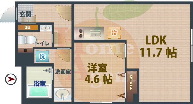 間取図