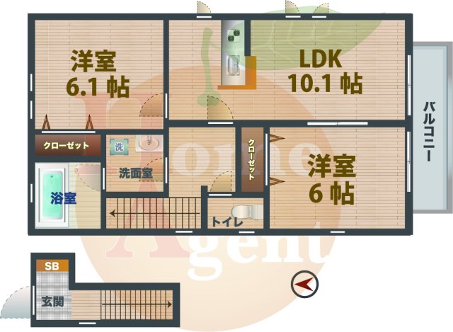 間取図