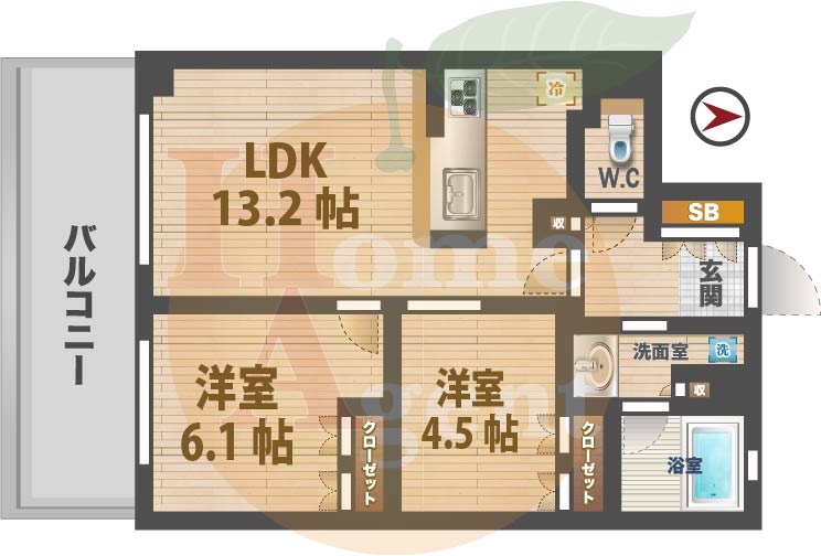 間取図