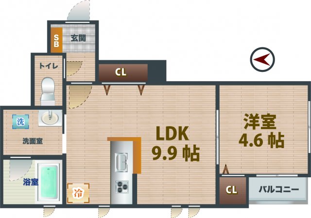 間取図