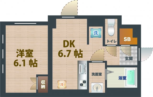 間取図