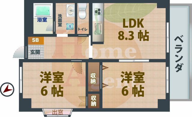 間取図
