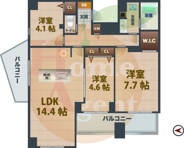 間取図