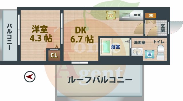 間取図