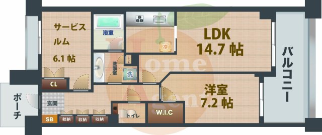 間取図