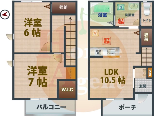 間取図