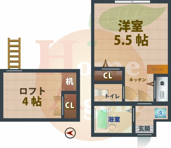間取図