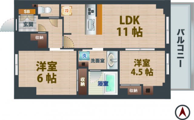 間取図
