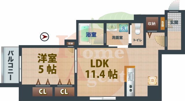 間取図