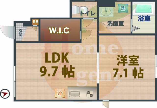 間取図