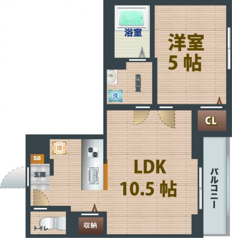 間取図