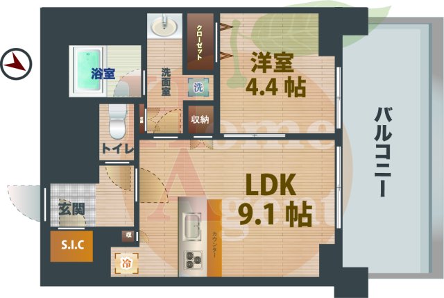 間取図