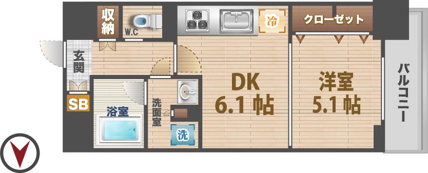 間取図