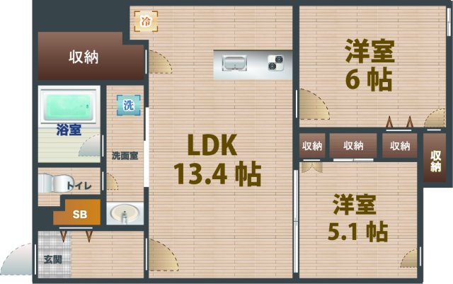 間取図