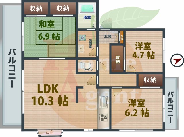 間取図
