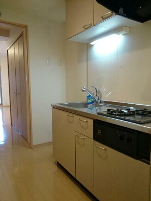 物件内観写真3　(2口ガスシステムキッチン。)