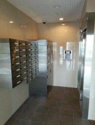 物件内観写真12　(モニター付きオートロックで防犯面も安心です！
メールボックス)