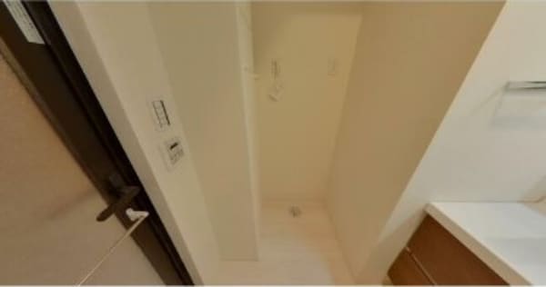建物設備(室内洗濯機置き場。)