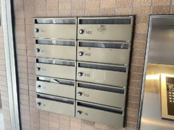 建物設備(メールボックス完備。)