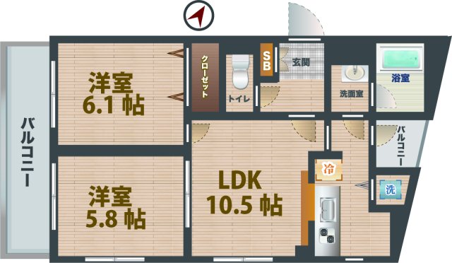 間取図
