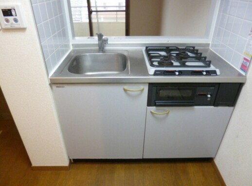 物件内観写真7　(2口コンロ。)