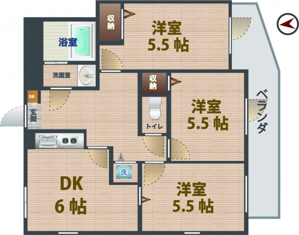 間取図