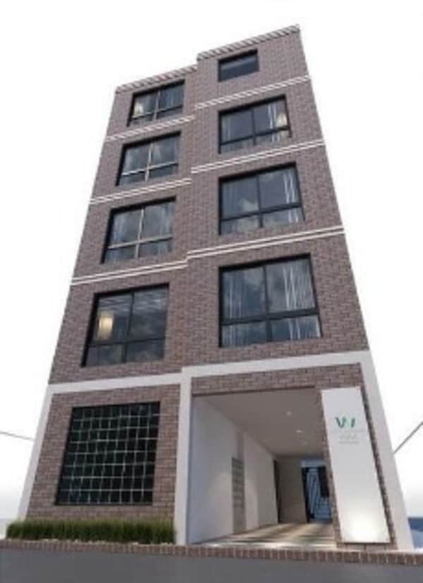 外観(鉄筋コンクリート造のがっちりとした建物。)