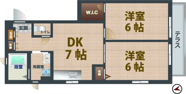 間取図