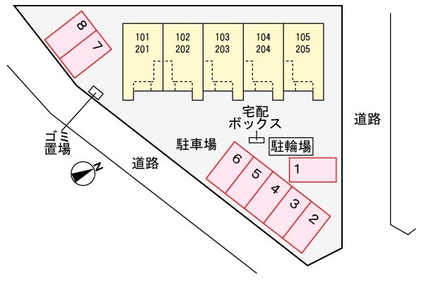 駐車場(駐車場)