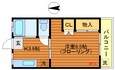 中央線 吉祥寺駅 2階建 築49年の間取図