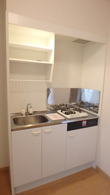 物件内観写真7　(1口ガスコンロ付きのキッチンです♪)