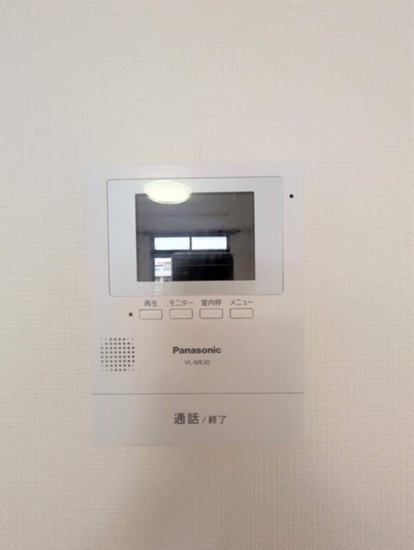 セキュリティ(来客時に安心のモニター付きインターホン有♪)