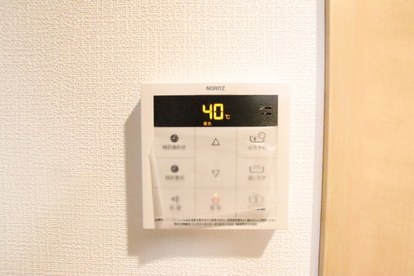 設備(温度調節に便利な給湯パネル♪)
