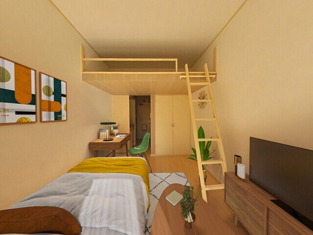 物件内観写真5　(※モデルルーム※家具はバーチャルです)