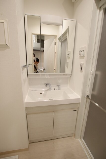 大同エクリューズの洗面所(忙しい朝の味方・独立洗面台♪)