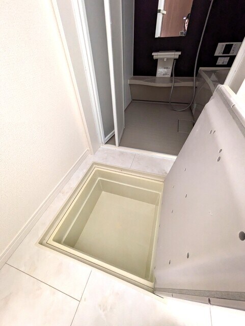 イシス・ルーチェの収納(洗面所の床下収納♪)