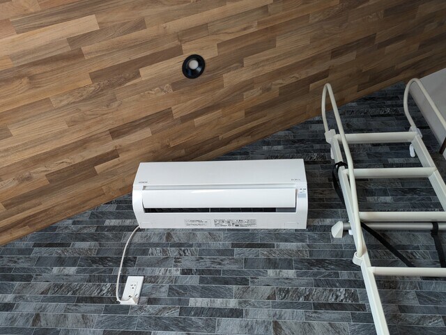 イシス・ルーチェの設備(ダイニングキッチンのエアコン♪)