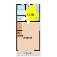 東北本線<宇都宮線> 宇都宮駅 2階建 築34年の間取図