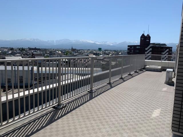 眺望(ルーフバルコニー　立山連峰)