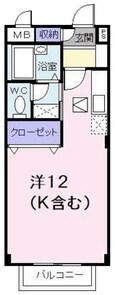 アビタシオン勝瑞Ｃの間取図