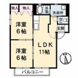 バリュージュ萌芽　Ｃ棟の間取図