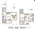 桑津新築戸建の間取図