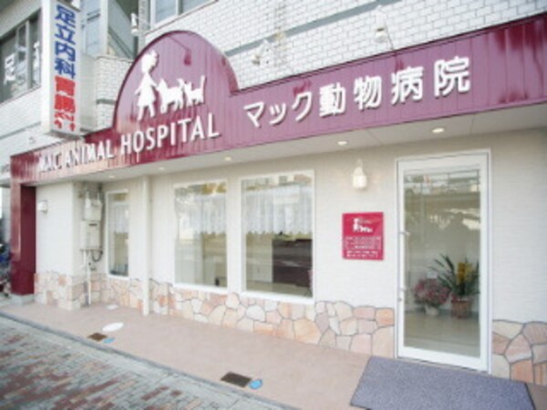 周辺環境(マック動物病院 635m)