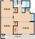 第２コーポラス藤の間取図