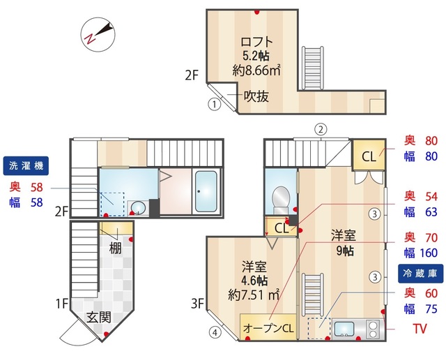 間取図