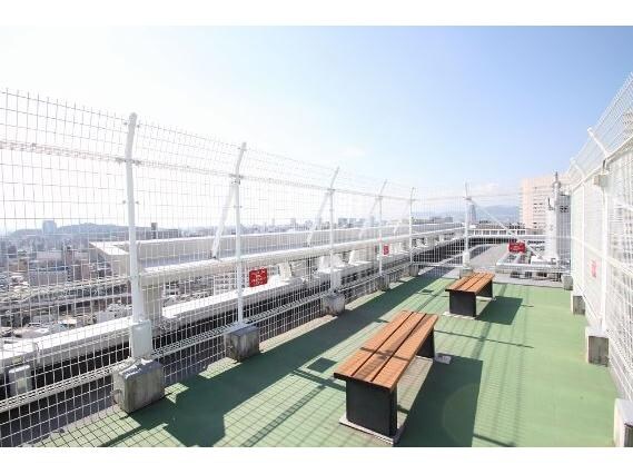 広島駅 徒歩5分 9階の建物設備(屋上展望スペース)
