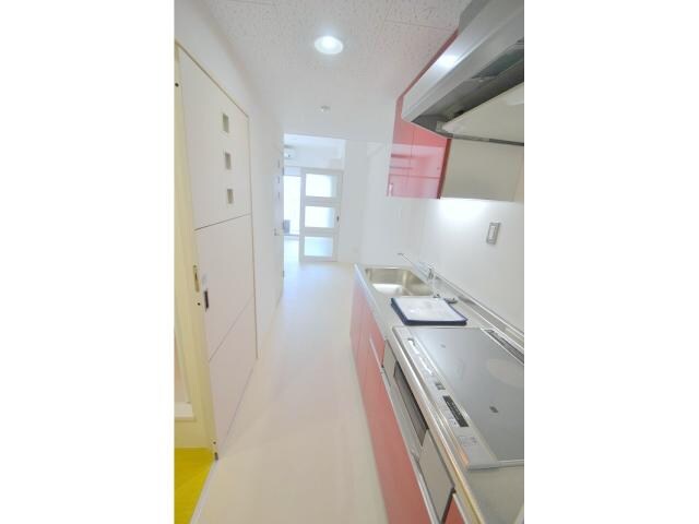 広島県広島市中区八丁堀 マンション 17階のキッチン