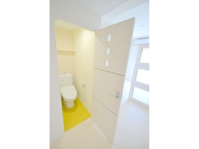 広島県広島市中区八丁堀 マンション 17階のトイレ