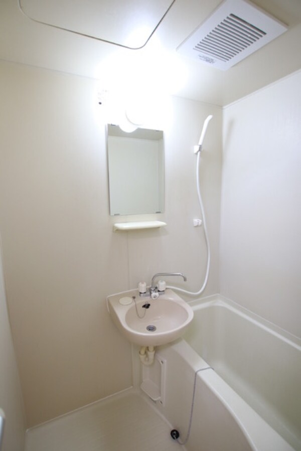 バス／シャワールーム等(鏡付きのバスルーム)